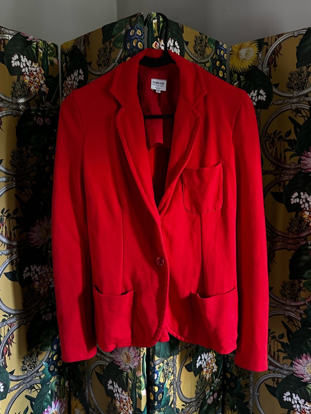 VTG 90s ARMANI COLLEZIONI Womens
2 Blazer Red Career Office